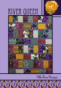 Villa Rosa Designs River Queen pattern - fat quarter quilt pattern - villa rosa - fat quarter pattern