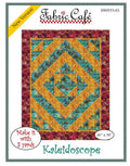 Fabric Cafe Kaleidoscope Pattern 3 Yard Quilt Pattern - Quilt Pattern - Fabric Cafe Pattern