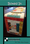 Villa Rosa Designs Boxed In pattern - 2.5” quilt pattern - villa rosa - jellyroll pattern - pattern - tablerunner pattern