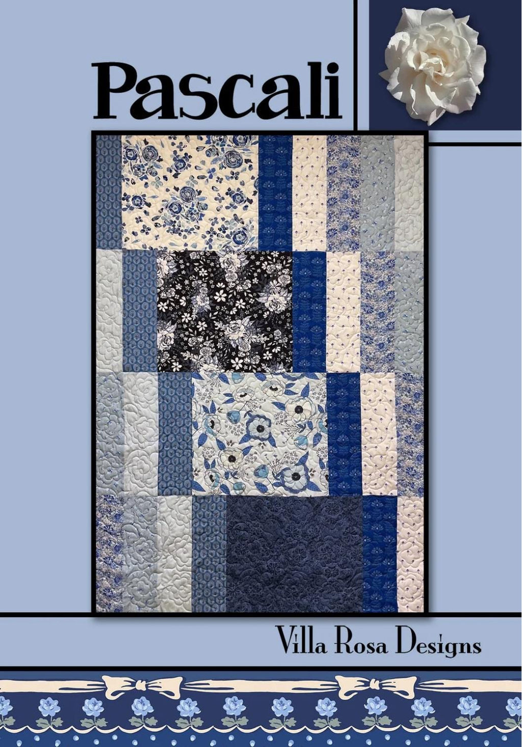 Villa Rosa Designs Pascali pattern - fat quarter quilt pattern - villa rosa