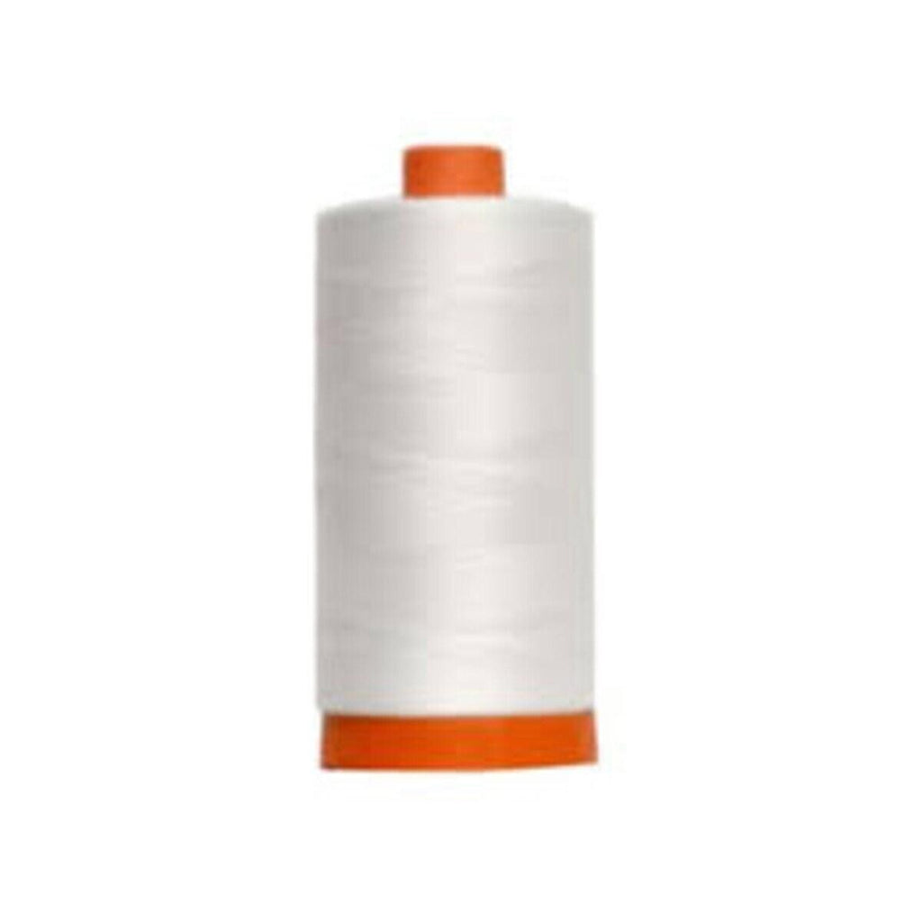 Aurifil Thread White #2024 - Aurifil Thread - Aurifil 50 weight thread - Sewing Thread - Quilting Thread