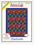 Fabric Cafe Checkmate Pattern  3 Yard Quilt Pattern - Quilt Pattern - Fabric Cafe Pattern - 3 yard quilts