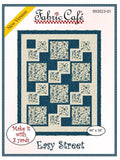 Fabric Cafe Easy Street Pattern 3 Yard Quilt Pattern - Quilt Pattern - Fabric Cafe Pattern - 3 yard quilts