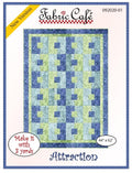 Fabric Cafe Attraction 3 Yard Quilt Pattern  - Quilt Pattern - Fabric Cafe Pattern