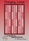 Villa Rosa Designs Changing Lanes pattern - fat quarter quilt pattern - villa rosa
