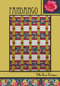 Villa Rosa Designs Fandango pattern - fat quarter quilt pattern - villa rosa