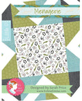 It’s so Emma Menagerie Quilt pattern - fat quarter pattern - little P quilt pattern