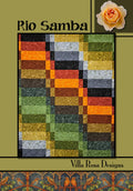Villa Rosa Designs Rio Samba  pattern - fat quarter quilt pattern - villa rosa