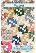It’s so Emma Foxtrot Quilt pattern - fat quarter pattern - jellyroll quilt pattern