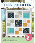It’s so Emma Four Patch Fun Quilt pattern - fat quarter pattern - little P quilt pattern
