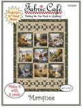 Fabric Cafe Marquee 3-Yard Quilt Pattern | Perfect for 10-inch Panels - Quilt Pattern - Fabric Cafe Pattern - Panel Quilt Pattern