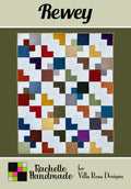 Villa Rosa Designs Rewey pattern - 5” quilt pattern - villa rosa - charm pack pattern -fat eighths pattern