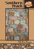 Villa Rosa Designs Southern Peach pattern - fat quarter quilt pattern - villa rosa - fat quarter pattern