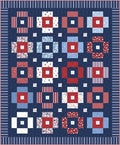 Amanda Niederhauser Shipshape Quilt Pattern - yacht club quilt pattern - paper pattern - layer cake  pattern -