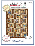 Fabric Cafe Streetcar Pattern  3 Yard Quilt Pattern - Windmill Pattern - Quilt Pattern - Fabric Cafe Pattern - 3 yard quilts