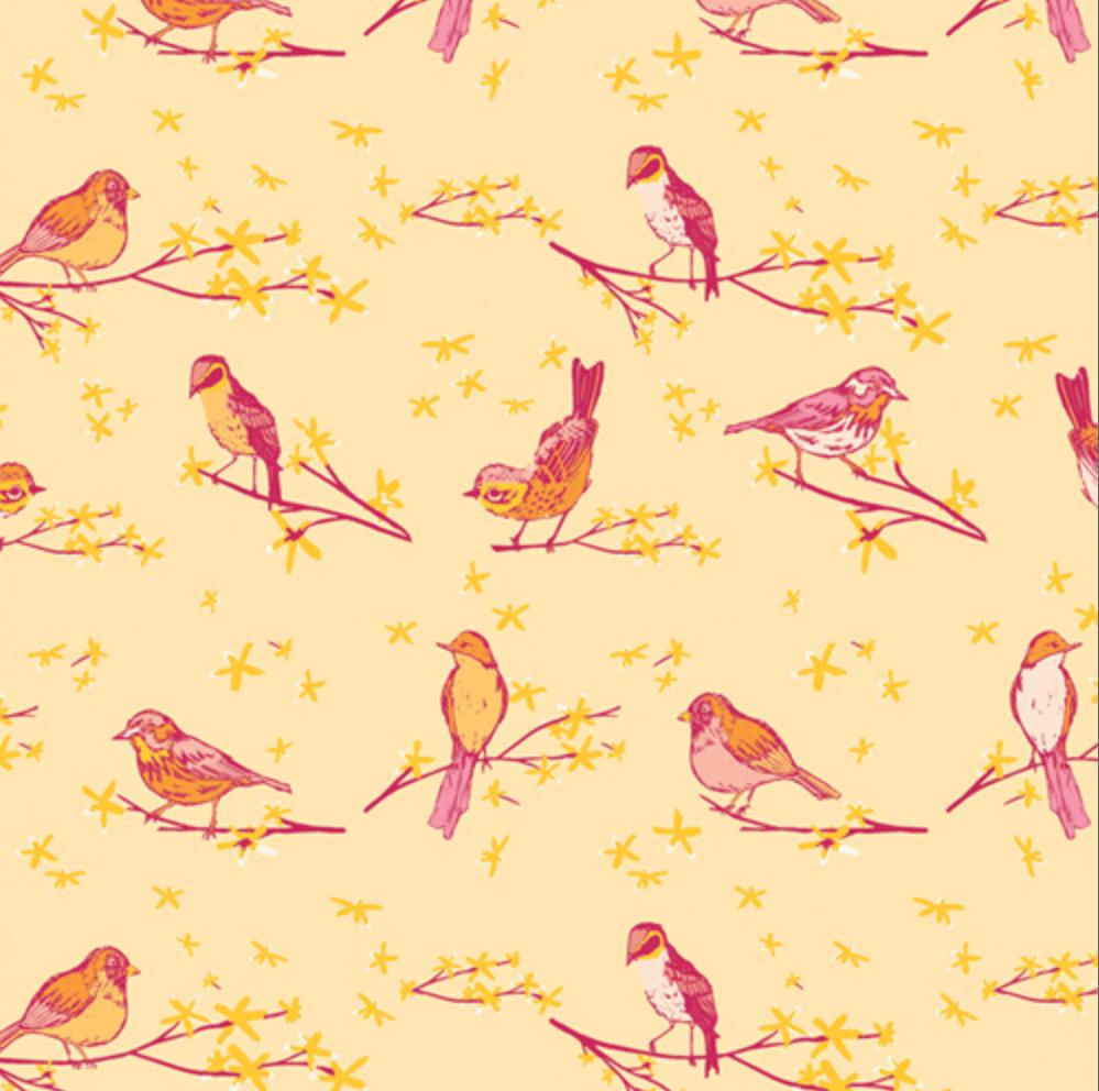 IN STOCK Art Gallery Marigold - FQ Fabric Wonders Designed  by Maureen Cracknell Fat Quarter Bundle - floral Fat Quarters