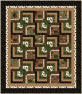 Pine Tree Country Quilts Cabin in the Pines Quilt Pattern - quilt pattern - paper pattern