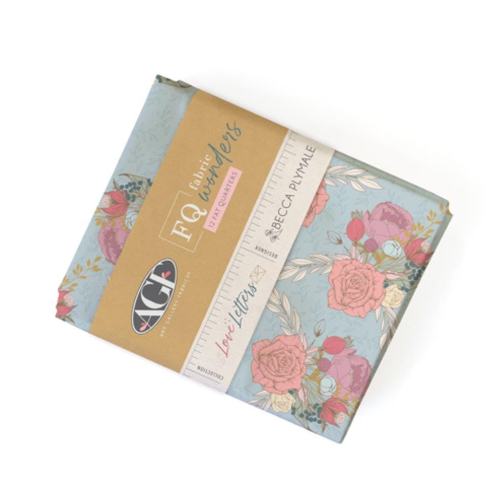 IN STOCK Art Gallery Love Letters - FQ Fabric Wonders Fat Quarter Bundle - floral fabric - floral Fat Quarters