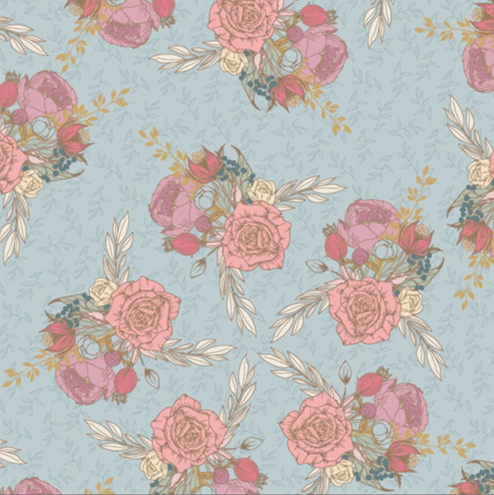IN STOCK Art Gallery Love Letters - FQ Fabric Wonders Fat Quarter Bundle - floral fabric - floral Fat Quarters