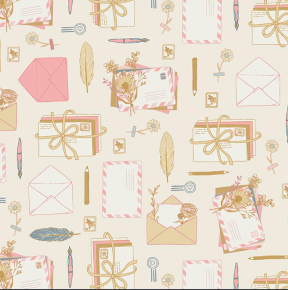 IN STOCK Art Gallery Love Letters - FQ Fabric Wonders Fat Quarter Bundle - floral fabric - floral Fat Quarters