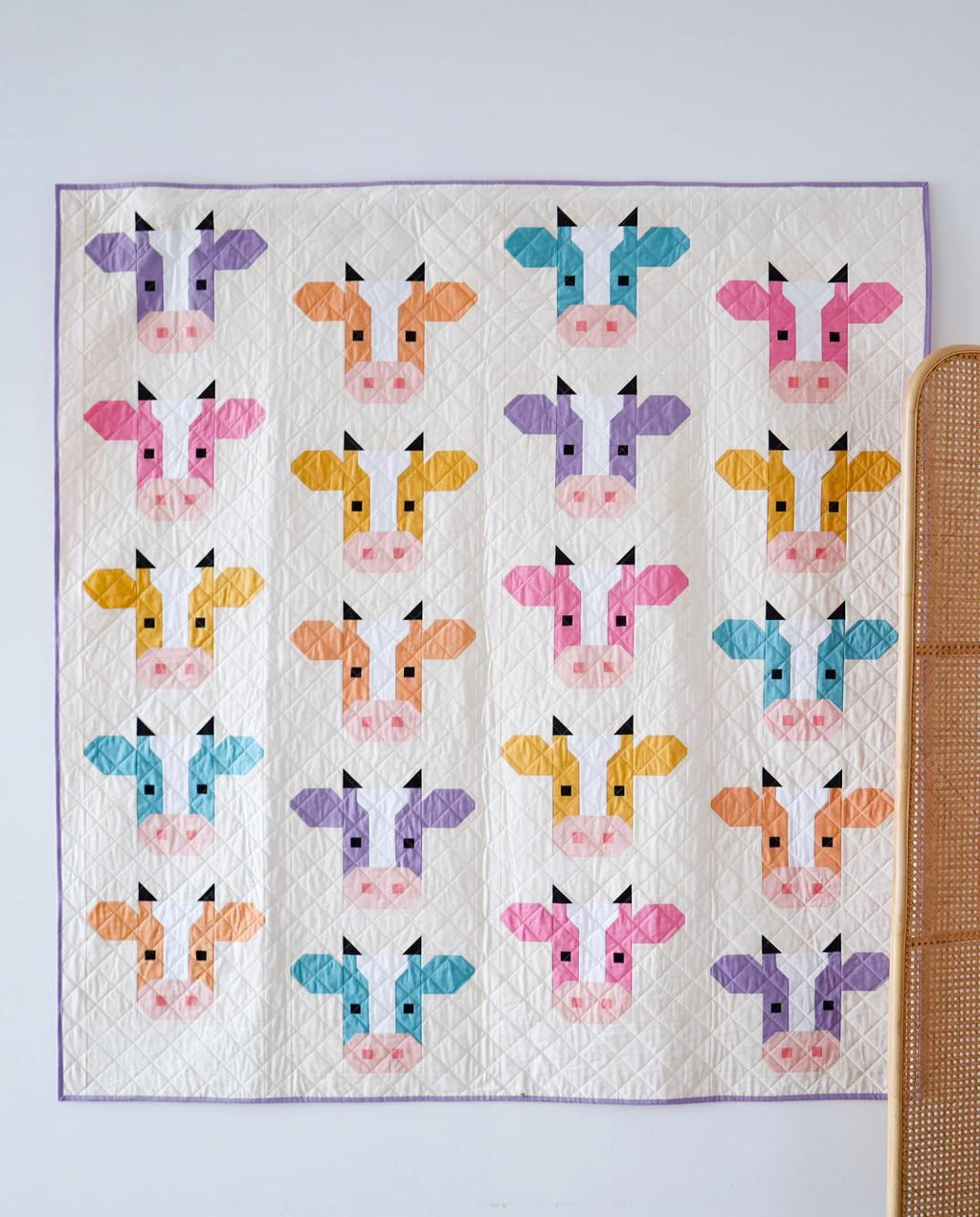 Cotton and Joy Annabelle Quilt Pattern - quilt pattern - paper pattern - layer cake  pattern - fat quarter pattern