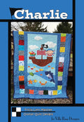 Villa Rosa Designs Charlie pattern - fat quarter quilt pattern - villa rosa - panel quilt pattern