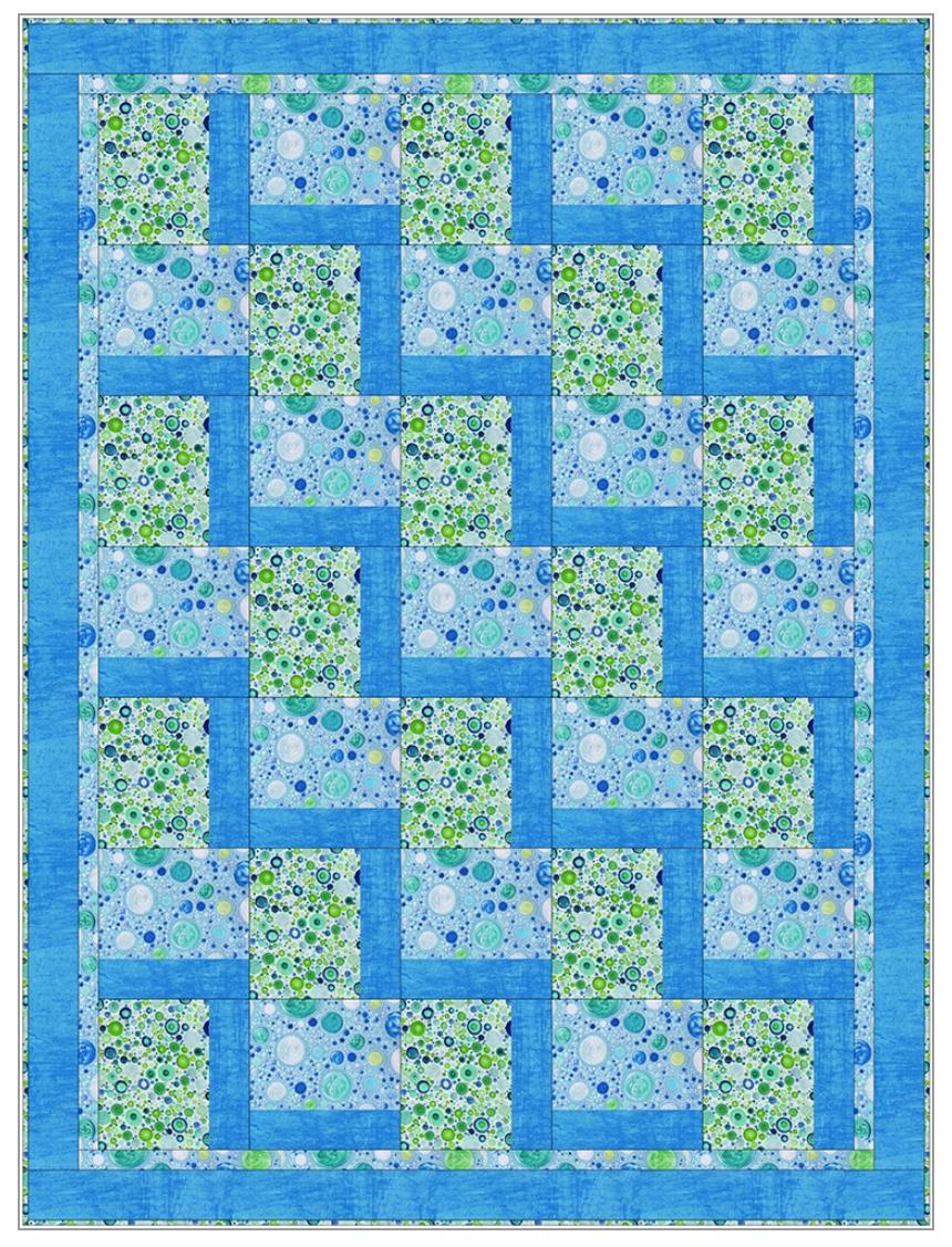 Fabric Cafe Stepping Up Pattern 3 Yard Quilt Pattern - Quilt Pattern - Fabric Cafe Pattern - 3 yard quilts