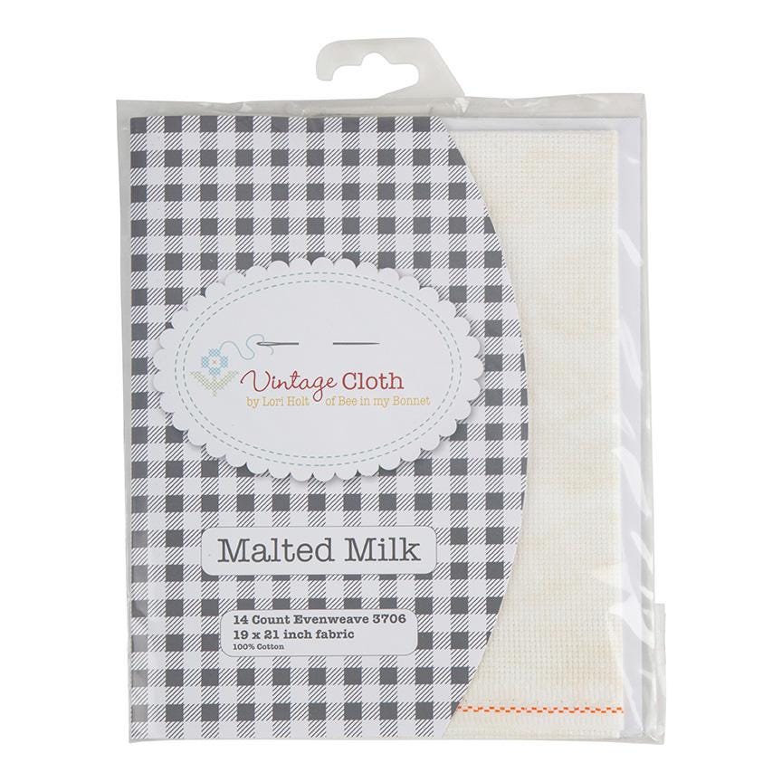 Lori Holt Vintage Cloth 14-Count Aida Malted Milk