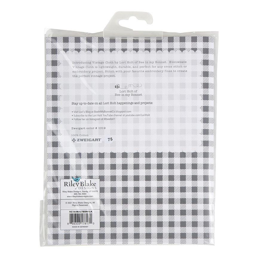 Lori Holt Vintage Cloth 14-Count Aida Malted Milk
