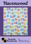 Villa Rosa Designs Havenwood quilt pattern - jellyroll quilt pattern - villa rosa pattern