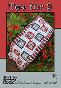 Villa Rosa Designs Tea for 2 pattern - quilt pattern - villa rosa - pattern - tablerunner pattern