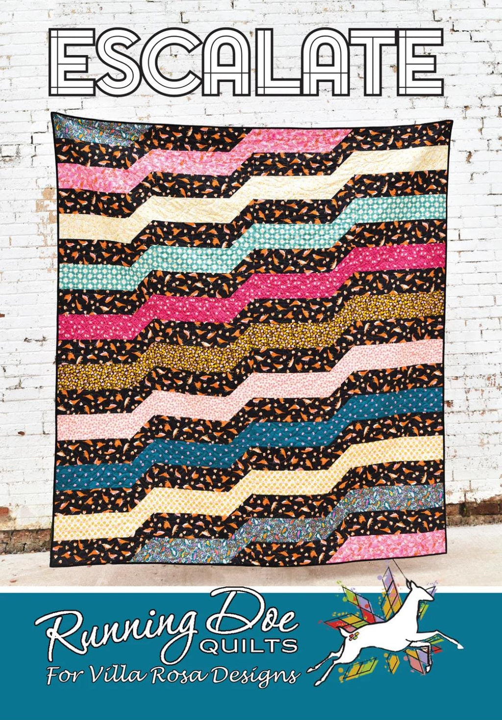 Villa Rosa Designs Escalate pattern - 1/2 yard quilt pattern quilt pattern - villa rosa