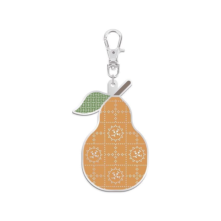 IN STOCK  Lori Holt Enamel Happy Charm Pear - Pear Charm - Lori Holt Gentler Times