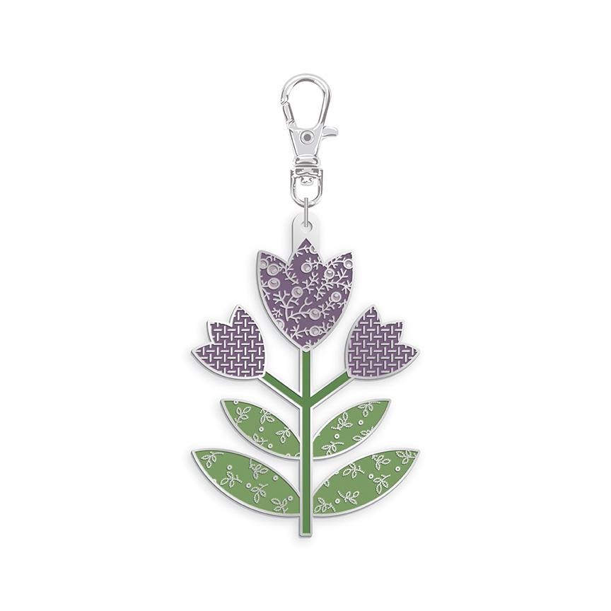 PREORDER Lori Holt Enamel Happy Charm Tulip - Tulip Charm - Lori Holt Gentler Times