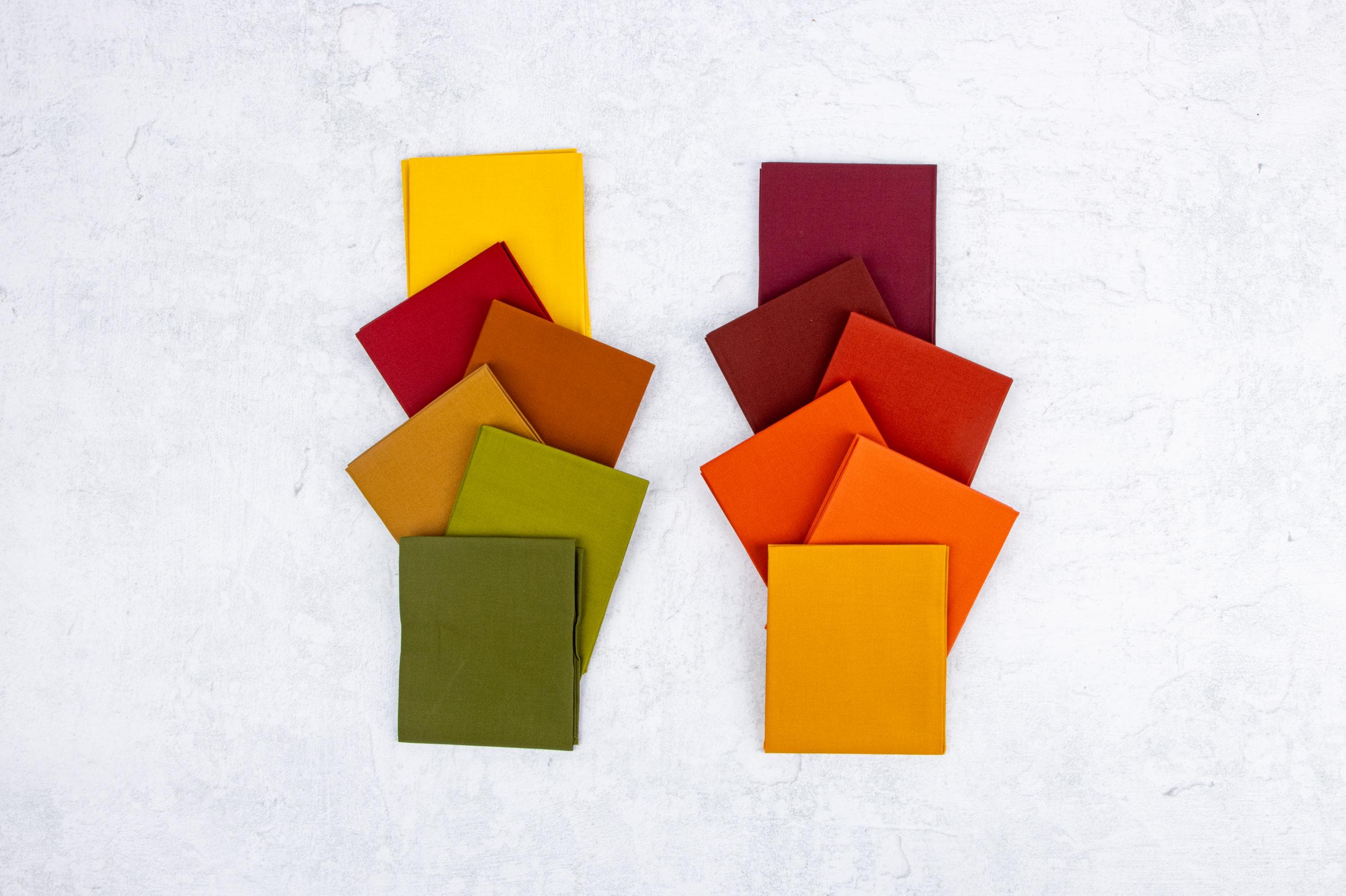 PREORDER Riley Blake Confetti Cotton Autumn Fat Quarter Bundle - confetti cotton Fat Quarters - Riley Blake fat quarter Bundle -