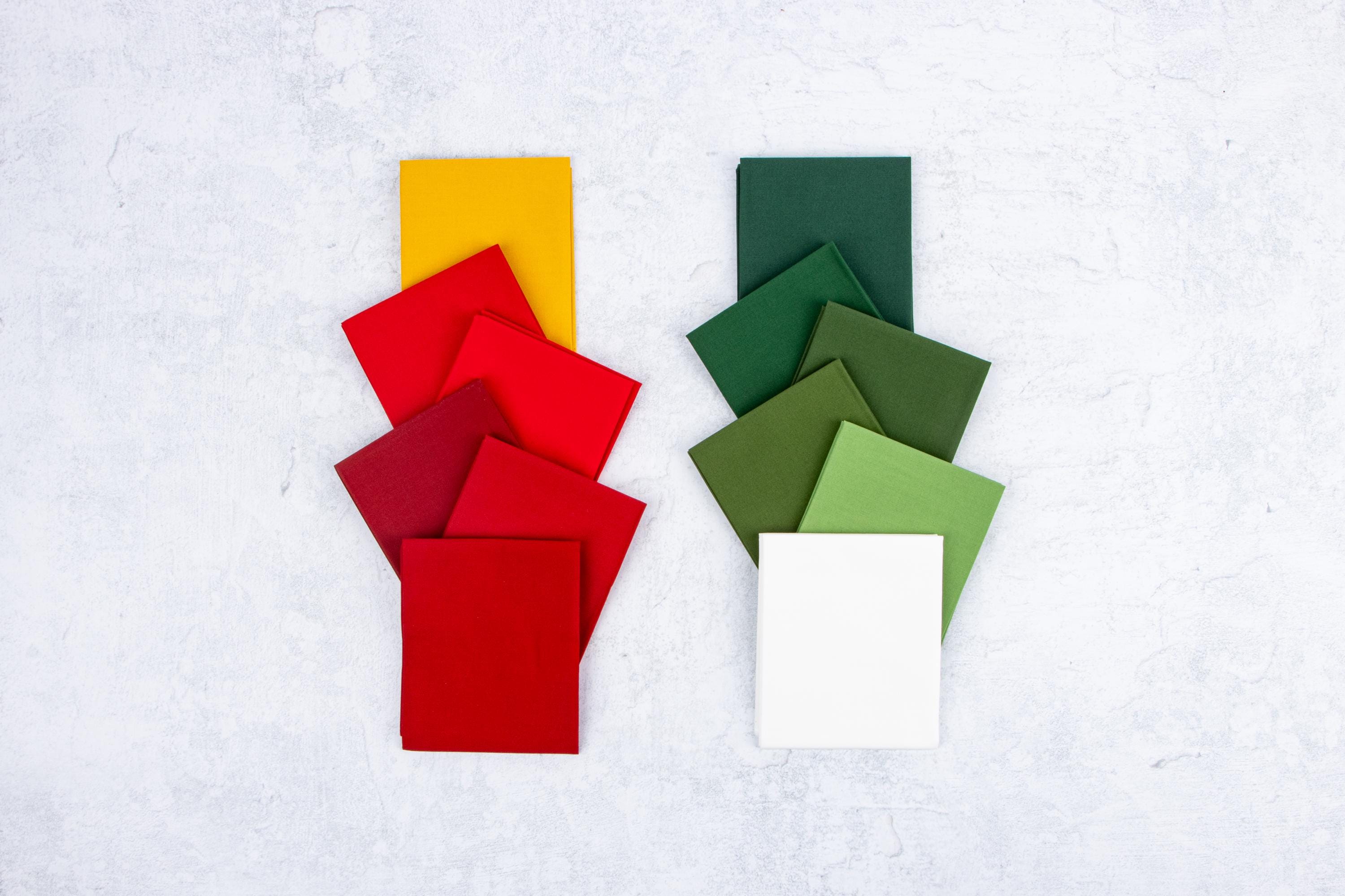 IN STOCK Riley Blake Confetti Cotton Christmas  Fat Quarter Bundle - confetti cotton Fat Quarters - Riley Blake fat quarter Bundle -