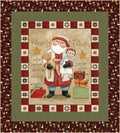 IN STOCK Riley Blake Naughty or Nice Panel Quilt Kit Quilt Kit - christmas quilt kit - panel quilt kit - quilt kit