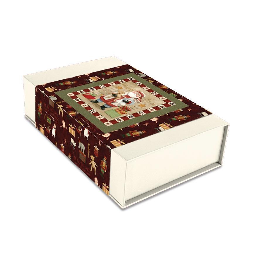 IN STOCK Riley Blake Naughty or Nice Panel Quilt Kit Quilt Kit - christmas quilt kit - panel quilt kit - quilt kit