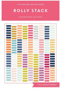 Cotton and Joy Rolly Stack Quilt Pattern