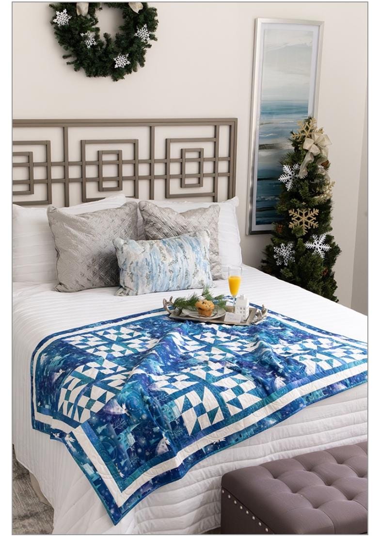 Fabric Cafe Quick Christmas 3-Yard Quilts Book - Fabric Cafe Pattern - 3 yard quilts