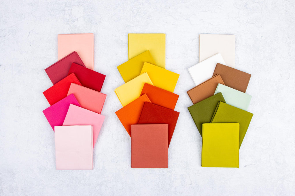 PREORDER Riley Blake Confetti Cotton Warm Fat Quarter Bundle - confetti cotton Fat Quarters - Riley Blake fat quarter Bundle -