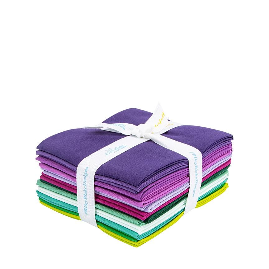 PREORDER Riley Blake Confetti Cotton Purple Vibrations Fat Quarter Bundle - confetti cotton Fat Quarters - Riley Blake fat quarter Bundle -