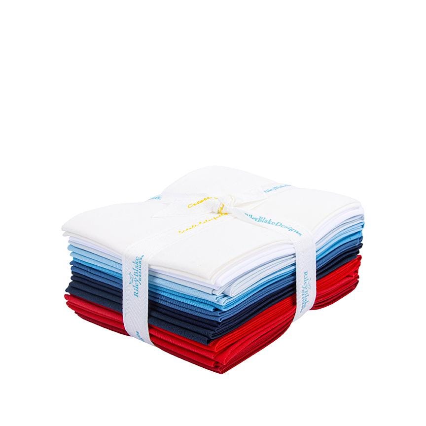PREORDER Riley Blake Confetti Cotton Patriotic Fat Quarter Bundle - confetti cotton Fat Quarters - Riley Blake fat quarter Bundle -