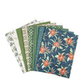 PREORDER Riley Blake Olive Grove 8 piece Mini Fat Quarter Bundle - floral fabric - floral Fat Quarters - Riley Blake fat quarter Bundle -