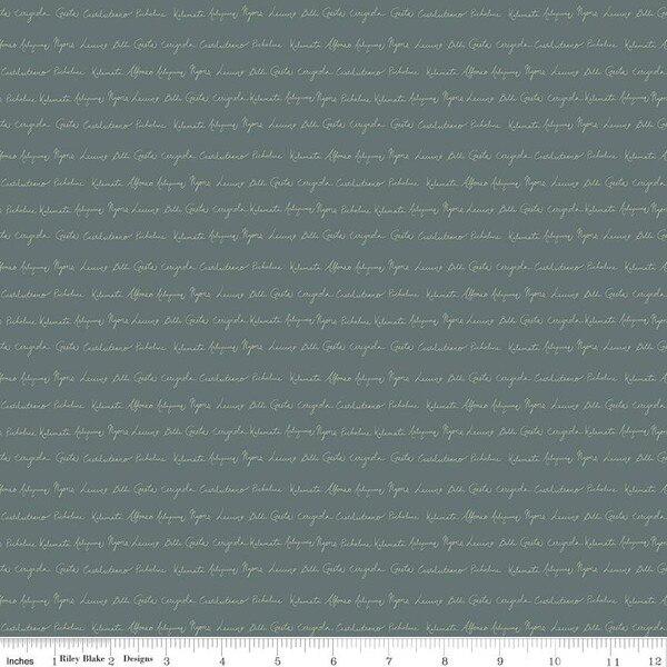 PREORDER Riley Blake Olive Grove 8 piece Mini Fat Quarter Bundle - floral fabric - floral Fat Quarters - Riley Blake fat quarter Bundle -