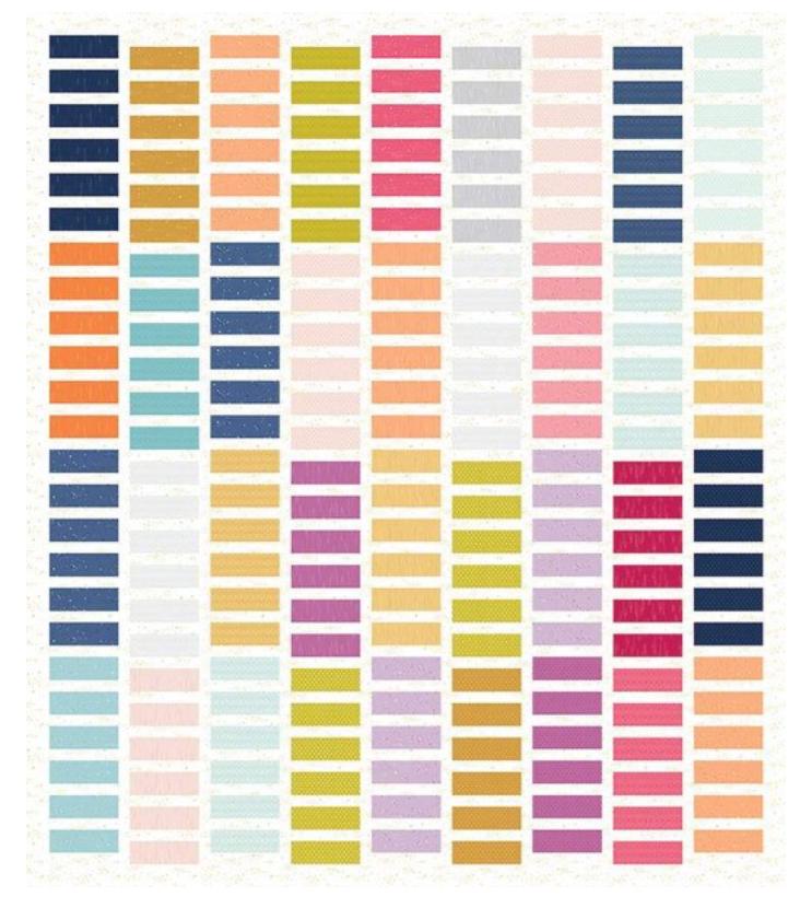 Cotton and Joy Rolly Stack Quilt Pattern