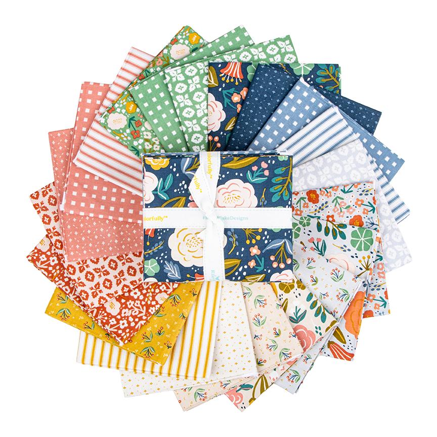IN STOCK Riley Blake Ivy Reese Fat Quarter Bundle - floral fabric - floral Fat Quarters - Riley Blake fat quarter Bundle -