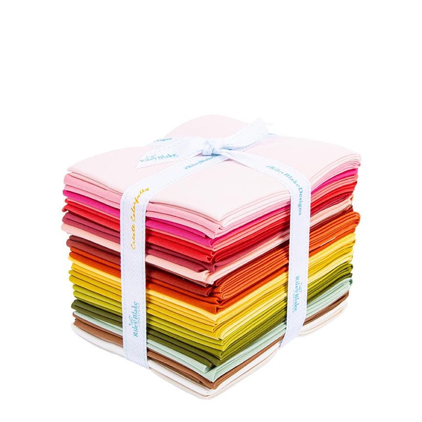 PREORDER Riley Blake Confetti Cotton Warm Fat Quarter Bundle - confetti cotton Fat Quarters - Riley Blake fat quarter Bundle -
