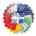 IN STOCK  Riley Blake Simple Pleasures Fat Quarter Bundle - floral fabric - floral Fat Quarters - Riley Blake fat quarter Bundle -