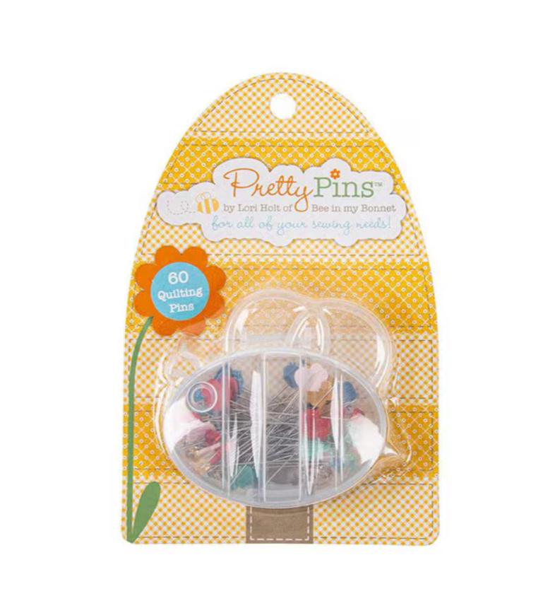 IN STOCK Lori Holt Quilting Pretty Pins  - sewing pins - sewing notions